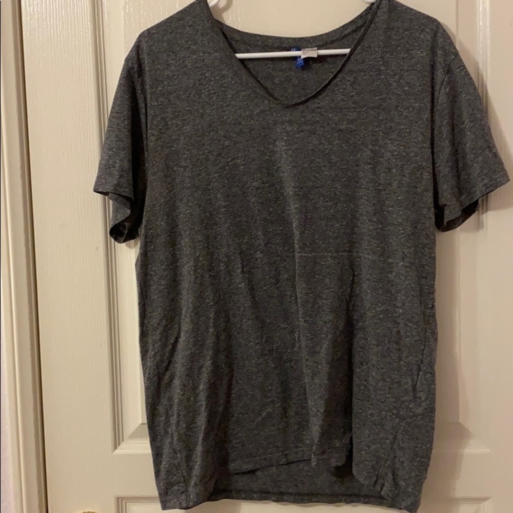 grey vneck